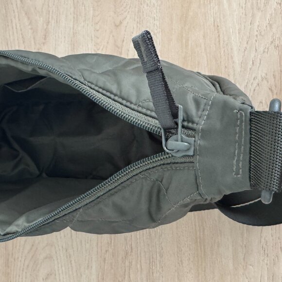 Uniqlo Round Shoulder Quilted Mini Bag - Olive - Picture 5 of 5